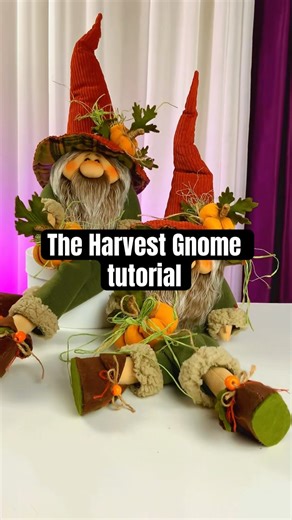 The full tutorial is here⬆️❤️ #helenlozova #gnomes #scandinaviangnome #handmade #craftideas
