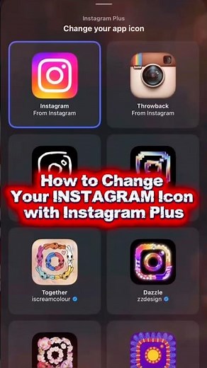 ⚡ How to Change Your Instagram App Icon with Instagram Plus (Step-by-Step) #socialmediatips