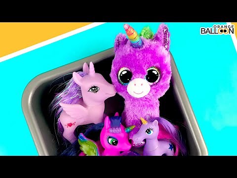 🦄 Play with purple unicorn toys | Unicorn toys play | Unicorn toys cartoon | Purple Unicorns
