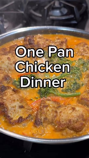 Nite Marquez on Instagram: "A one pan chicken dinner idea that’s delicious, inexpensive and easy to make! Recipe: 6-8 Boneless Skinless Chicken Thighs 1-teaspoon salt 1-Tablespoon Dried Oregano 1-Tablespoon Garlic Powder 1-Tablespoon Onion Powder 1-Tablespoon Sweet Paprika 2-Tablespoons of Olive Oil 1/2 a diced white onion 2-Tablespoons fresh minced garlic 1-Small bag of Fideo(Vermicelli) 1-Small can tomato sauce 2-cups Chicken broth 1-cup heavy cream 1-big handful grated Parmesan 1-Cup Broccoli