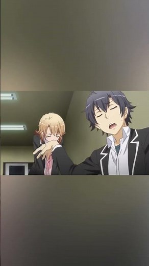 俺ガイル｜なんですかそれ口説いてるんですか #俺ガイル #やはり俺の青春ラブコメはまちがっている #一色いろは #いろはす #比企谷八幡 #アニメ