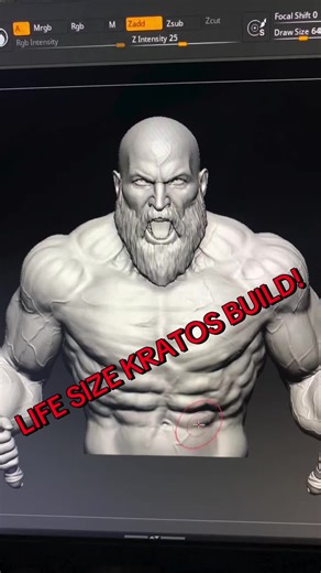 Painting a Legendary God: Kratos from God of War