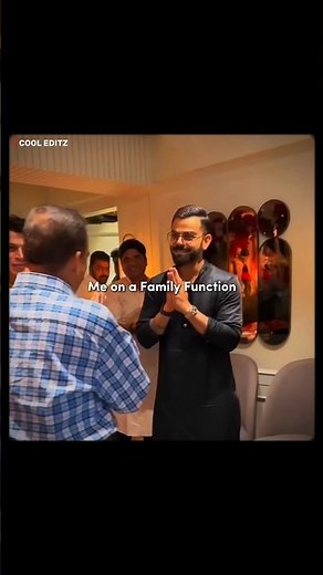 Me on a Friends Party ft.Virat Kohli 🤣 #shorts #viratkohli #cricket