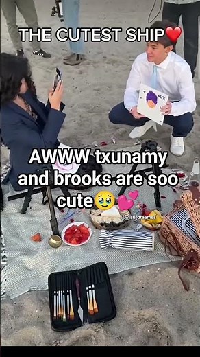 Txunamy and brooks are soo cute #brooks #txunamy #brooknamy #tiktok #fyp