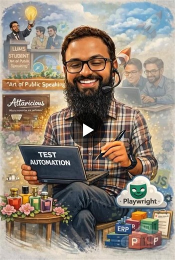 #automation #playwright #javascript #sdet #publicspeaking #entrepreneurship #continuouslearning | Osama Altaf