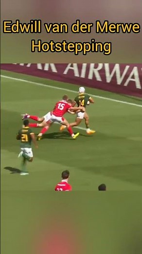 Incredible stepping by Springbok debutant, Edwill van der Merwe! #rugby #Springboks