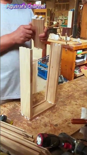 Professional workers assemble wooden jigsaw puzzles using advanced tools #shorts