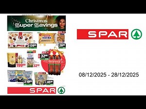 SPAR specials - Specials - 08/12/2025 - 28/12/2025