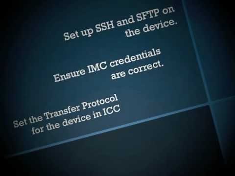 IMC SFTP Backup on HP Comware Switch