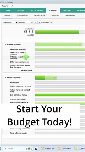 Don’t Overthink It: Quicken Budget Made Simple