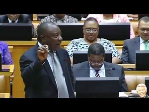 Parliament. Cyril Ramaphosa vs DA