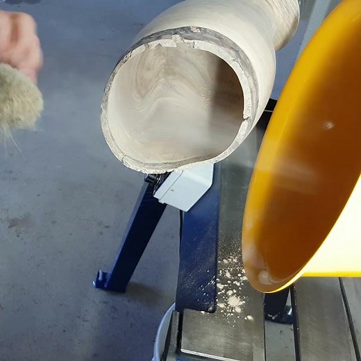 Die Querholzvase Drechseln