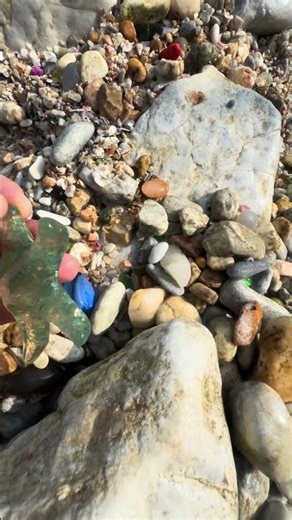 Rainbow Beach's Crystal Secrets, but beneath the sand lies a secret world of crystals.