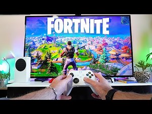 FORTNITE- XBOX SERIES S POV Gameplay Test, Graphics, Performance | Part 1|