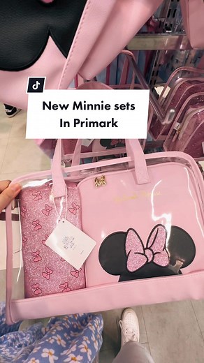 New Minnie Mouse Sets and Travel Bags at Primark