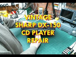 VINTAGE SHARP DX 150 Repair - Multiple faults.