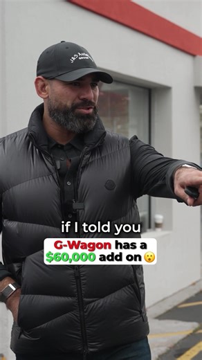 Shocked by $60,000 Add-On for a G-Wagon