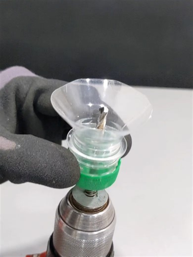 DIY Drill Dust Collector Hack for Woodworking