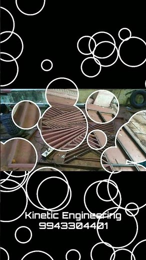 Typical square tube Gate design from KINETIC ENGINEERING