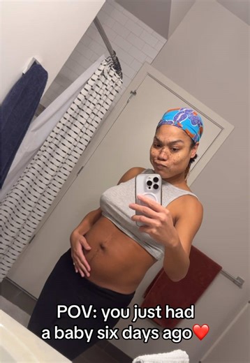 Amazed by the human body #postpartum #beauty #fyp