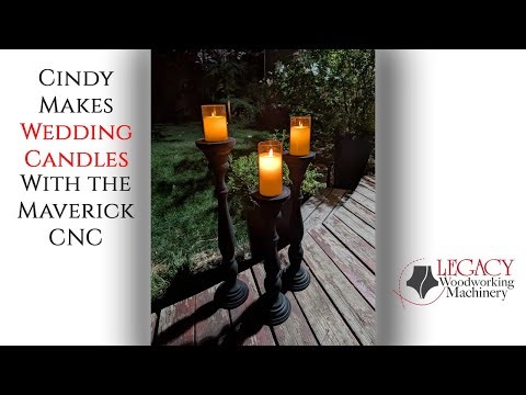 Stunning Wedding Candlesticks with CCAM Pro