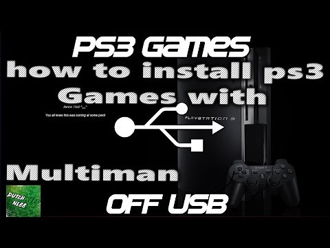 How to Copy Games To Ps3 From USB or DISK *(CFW MULTIMAN TUTORIAL)* Simple And Easy Voice Tutorial