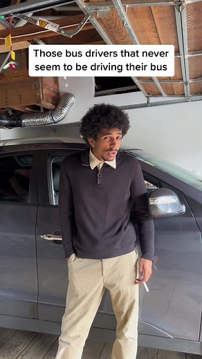 Bus Driver Smoking Impressions on Public Transport