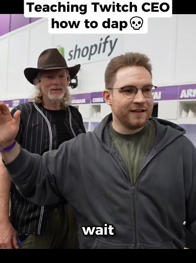 Dapping Up the Twitch CEO: A Fun Encounter