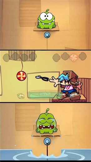 Uh :( Om Nom Sad & Crying - Friday Night Funkin' Game