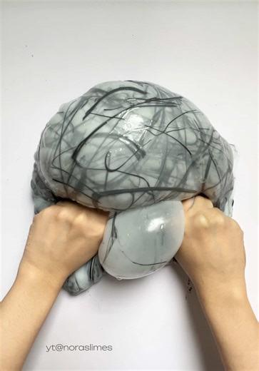 Black & White 🖤🤍 #noraslimes #slime #slimetok #foryou #fyp