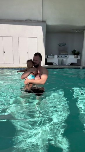 Athena's First Pool Adventure with Dr. Justin Dean | #DaddysGirl