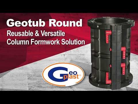 Geotub Round – Reusable Formwork for Round Concrete Columns
