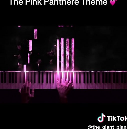 Playing The Pink Panther Theme on Piano