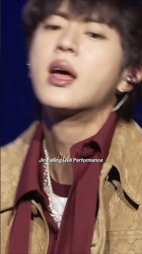 Jin Falling Live Performance ✨💞