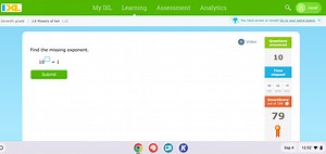 Find the missing exponent.10^[] = 1... | Filo