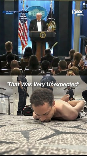 Trump First Reaction After WHCD Shooting