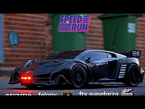 Arrma felony new speed runs vs Ftx supaforza mustang gt4