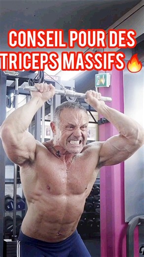 2 OF THE BEST TRICEPS EXERCISES 🔥 #bodybuilding #fitnesstips #musculation #triceps #shortvideo #tip