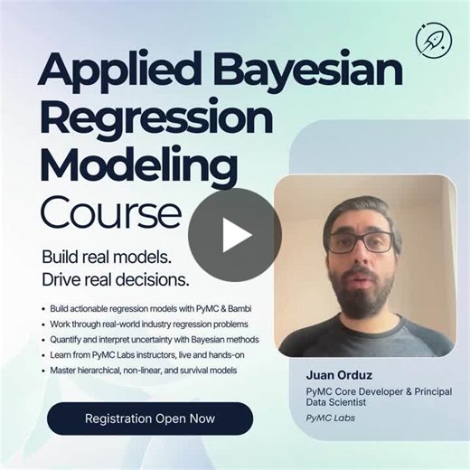 Learn More about PyMC Labs Applied Bayesian Regression Modeling Course | Dr. Juan Camilo Orduz