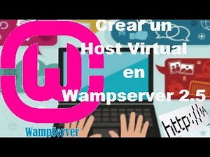 Como crear un host virtual en Wampserver 2.5