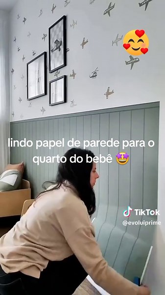 Lindo Papel de Parede para o Quarto do Bebê