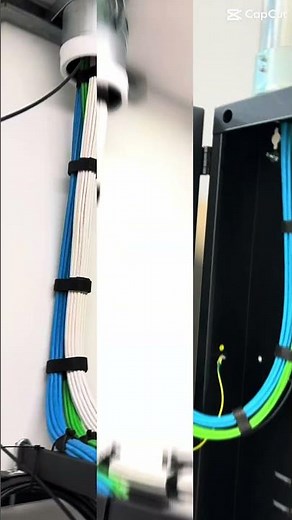 Full warehouse Network Cable install | Server Room & IDF #lowvoltage #structuredcabling