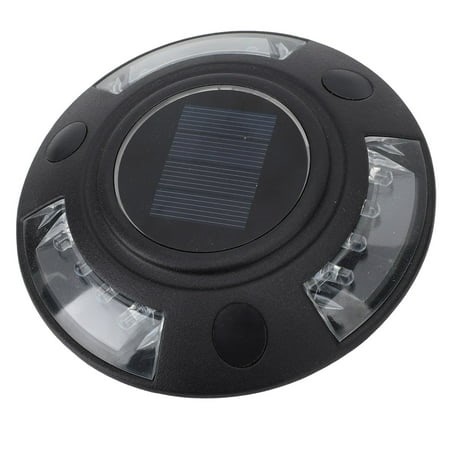 Solar Driveway Lights, Aluminum Alloy Solar Powered Outdoor Waterproof LED Road Studs Lamp for Sidewalk Pathway, with Intelligent Sensor, Suitable for Driveway, Pathway, Garden - Walmart.ca