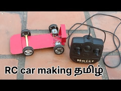 How to make RC remote control car in தமிழ்