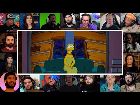 Very Emotional Moment - The Simpsons Movie (2007) | Reaction Mashup