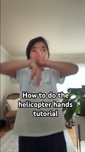 How to do the helicopter hand tutorial
