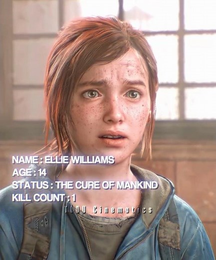 The Evolution of Ellie Williams 🩸 | TLOU | 4K #gamingshorts #thelastofus