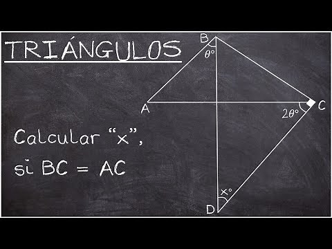 Triángulos | Propiedad de la corbata| Geometría | Problema resuelto 1