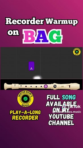 Recorder Warmup Notes for Kids - Fun Educational Resource