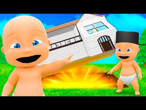 Baby & Brother Find SECRETS in Daddy's House!